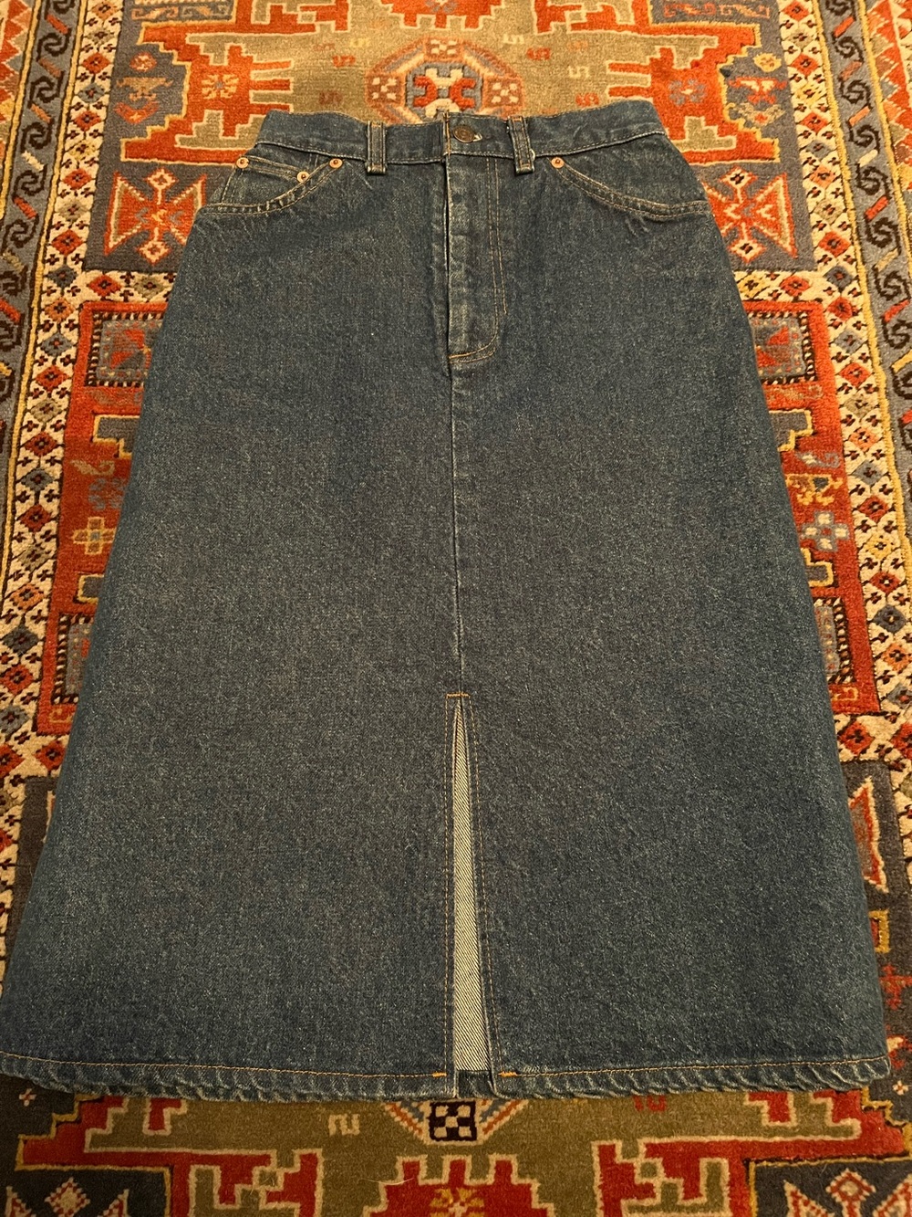 Perfect vintage Levi’s Orange Tab Denim Skirt USA
